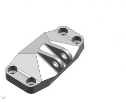 GE Jet Engine Bracket for DMLS 