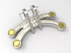 GE Jet Engine Bracket XV-04