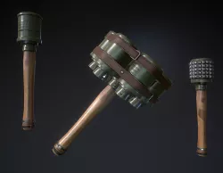 Grenade Low-poly  3D model