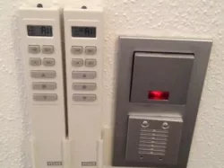 Holder for VELUX remote