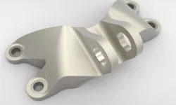 Hollow GE jet engine bracket