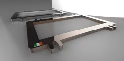 Hopper flange