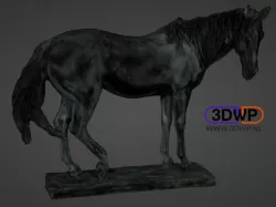 Horse Statue (Color 3D Scan)