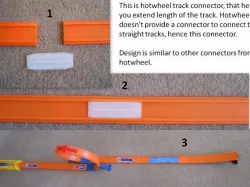 Hotwheel Track Connector