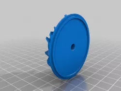 Impeller - rotor for Dyson turbine head