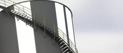 industrial helical staircase 