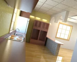 Interior rendering