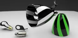 Inventor and Keyshot studies-spotlights