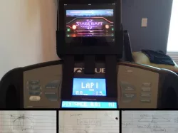iPad stand for Treadmill
