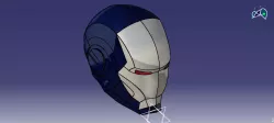 Iron man helmet