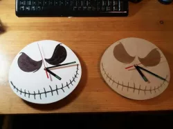 Jack Skellington Clocks