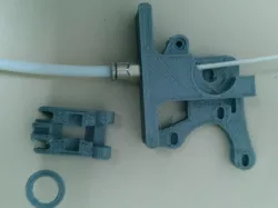 Jonas Kuehling Wade Extruder adapted for RepRapWorld Pneufit - Bowden Extrusion