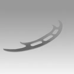 Klingon Bat leth 3D model
