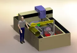 Laser Assembly 5 axis with Falkirk Style Carousel