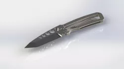 laser sintering clasp knife