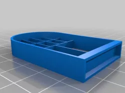 Lego-compatible Window with Arch (1x6x4)