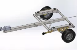 Light Weight Adaptable Trailer / Service Ramp