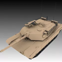 M1 Abrams 3D model