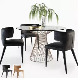 Melrose Chair 3D model