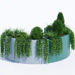 Modular Planters part 2 3D model