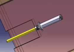 mold of needle-free syringe of ijjex