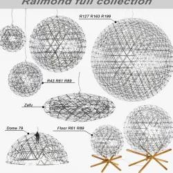 Moooi Raimond full collection 3D model