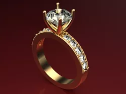 one carat diamond ring