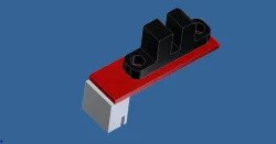 Optical limit switch for 3d printer