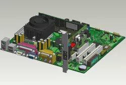 PC Computer and motherboard