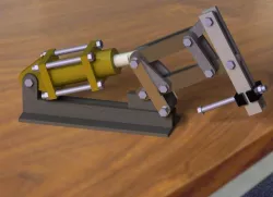 pneumatic jack assembly