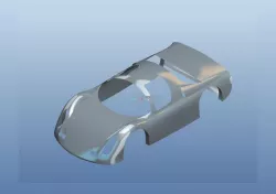 porsche 910 old model surfacing  (1987)