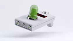 Portal Gun from Rick and Morty Low-poly  3D model