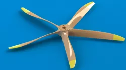 Propeller, Tractor, Wooden, 5 Blade, 64" Dia. x 52" Pitch, Laminar Section