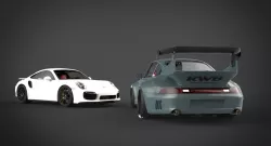 Rauh Welt Begriff 911 GT2 with Porsche 911 (991)