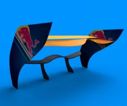 Red Bull X1 rear wing