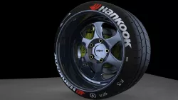 Rotiform MHG low offset wheel 3D model