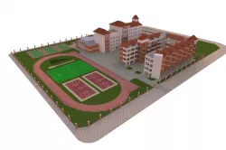 School 3D model