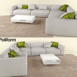 Sofa Bolton 3D model
