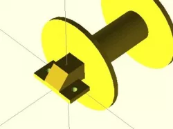 Spool Holder for Bukobot