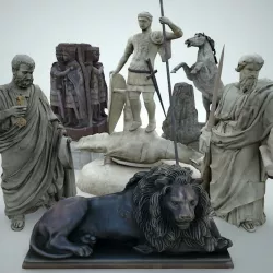 Statues Pack Vol3 andLODs Low-poly  3D model