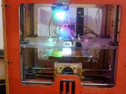 Stepstruder Mk7 adaptation to Cupcake CNC