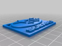 Subaru logo keychain
