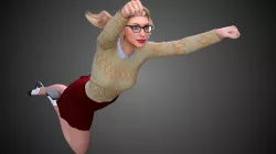Supergirl - Kara Danvers 3D model