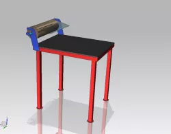 Table for packing small components