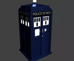 Tardis 3D model
