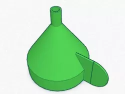 Tiny Funnel with handle.