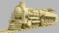 Train 3D model