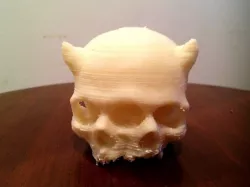 Triclops Devil Baby Skull