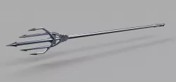 Trident of Aquaman 3D model