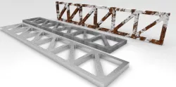 Truss flange
